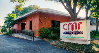 CMR Studios Tampa Bay facility features green screen studio, HD editing suites and audio recording for video productions